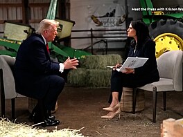 Trump ukon�il rozhovor s NBC po sporu ohledn� tvrzení o zmanipulovaných volbách
