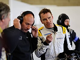 Michael Fassbender na Le Mans