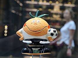 Naranjito, maskot mistrovství sv�ta, které se konalo v roce 1982 ve �pan�lsku