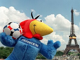 Footix, maskot mistrovství sv�ta, které se konalo v roce 1998 ve Francii.