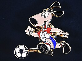 Striker, maskot mistrovství sv�ta, které se konalo v roce 1994 v USA.