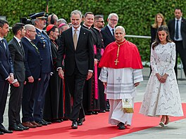 Pape� Lev XIV. v sobotu 6. �ervna zahájil týdenní náv�t�vu �pan�lska. Jde o...