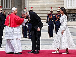 Pape� Lev XIV. v sobotu 6. �ervna zahájil týdenní náv�t�vu �pan�lska. Jde o...