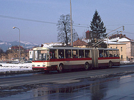 Trolejbus �koda 15 Tr, Banská Bystrica, 1993