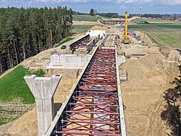 Stavba dálnice D3 (1. �ervna 2026).