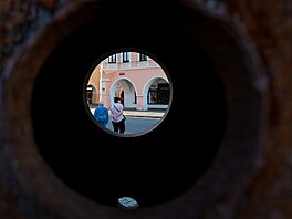 U� 19. ro�ník kulturního festivalu Um�ní ve m�st� zahájili um�lci a socha�i...