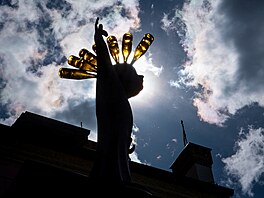 Socha�ský festival Um�ní ve m�st� má letos u� 19. ro�ník. Díla sou�asného um�ní...