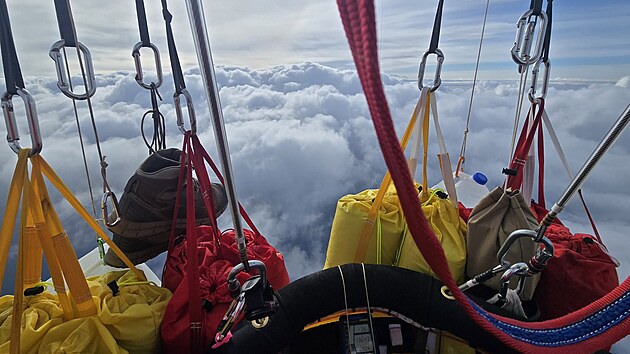 Balon Atlantic Explorer nad Atlantikem