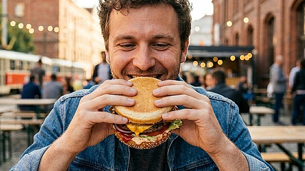 P�evrácený burger