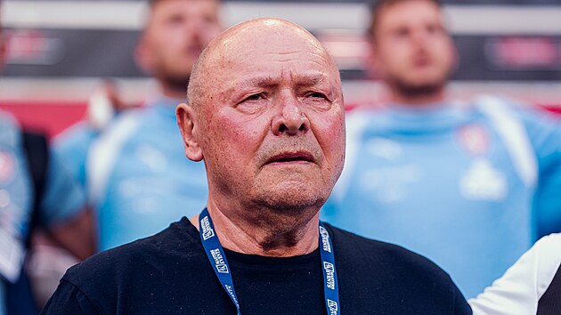 Kou� �eských fotbalist� Miroslav Koubek p�ed utkáním s Guatemalou.