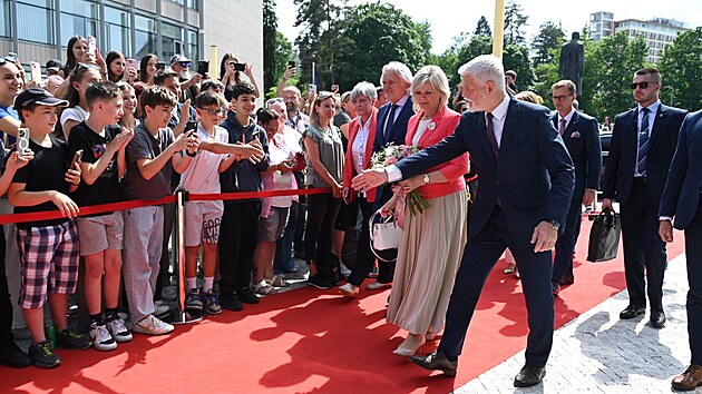 Petr Pavel jako historicky prvn� �esk� prezident nav�t�vil zl�nsk� filmov� festival pro d�ti a ml�de�. (2. �erven 2026)