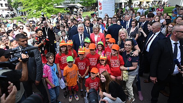Petr Pavel jako historicky prvn� �esk� prezident nav�t�vil zl�nsk� filmov� festival pro d�ti a ml�de�. (2. �erven 2026)