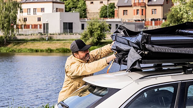 �koda Octavia Combi se st�e�n�m stanem Sovnaran Skalmutt