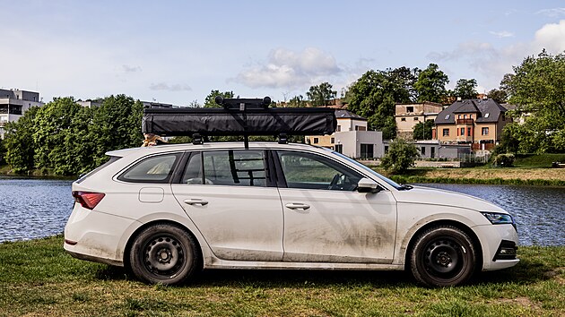 �koda Octavia Combi se st�e�n�m stanem Sovnaran Skalmutt
