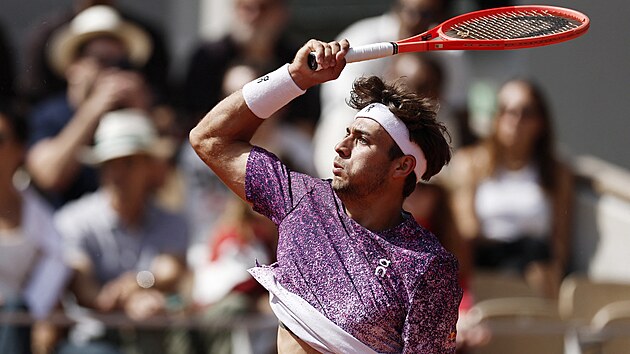 Flavio Cobolli b�hem fin�le Roland Garros