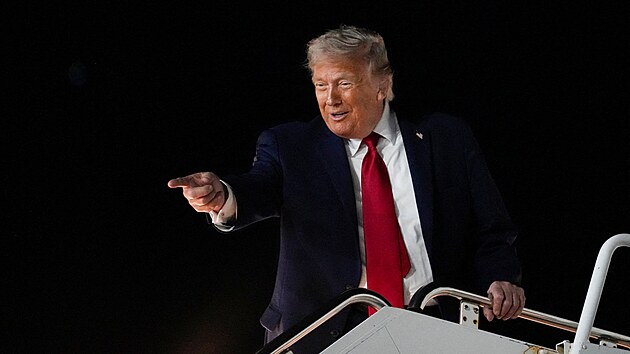 Donald Trump se lou�í s New Yorkem, odlétá po t�etím finále NBA, které osobn�...