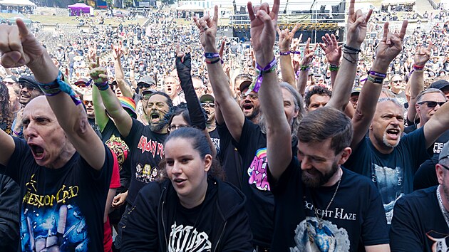 Kapela Moonlight Haze vystoupila v sobotu na festivalu Metalfest Open Air v amfite�tru na Lochot�n�.. (5. �ervna 2026)