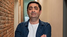 Arménský noviná� Arsen Charatjan na konferenci Unlock v Praze (4. �ervna 2026)