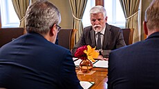 Prezident Petr Pavel p�ijal ministra zem�d�lství za SPD Martina �ebestyána. (9....
