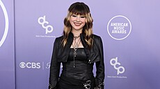 Krasobrusla�ka Alysa Liuová na galave�eru American Music Awards