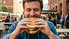 P�evrácený burger