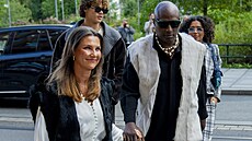 Norská princezna Martha Louise se svým man�elem lé�itelem Durekem Verrettem...