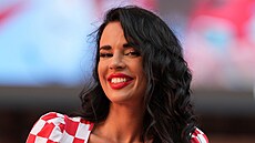 Slavná chorvatský fanynka Ivana Knöllová na Euru 2024.