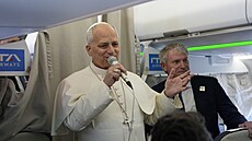 Pape� Lev XIV. v sobotu 6. �ervna zahájil týdenní náv�t�vu �pan�lska. Jde o...