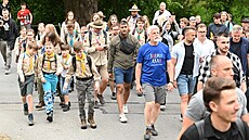 Prezident Petr Pavel ukon�il dvoudenní náv�t�vu Zlínského kraje vý�lapem na...