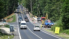 Na k�í�ení silnic I/30 a III/25357 u Chlumce na Ústecku vznikne kruhový objezd....
