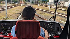 �ervenou na náv�stidle vyst�ídala bílá. M��eme jet!