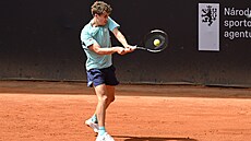 Maxim Mrva na challengeru v Prost�jov�.