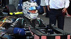 Kimi Antonelli odstartuje do Velké ceny Monaka z prvního místa.
