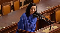 Poslanci zvolili místop�edsedkyní Sn�movny Barboru Urbanovou (STAN), usp�la ve...