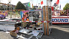 Pád koloto�e v dob� konání Haví�ovských slavností p�eru�il program slavností....