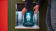Automat na recyklované lahve.