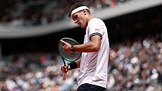 Jakub Men�ík v semifinále Roland Garros