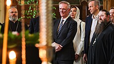 P�edseda americké Komise výtvarných um�ní Rodney Cook v Petrohrad� nav�tívil...