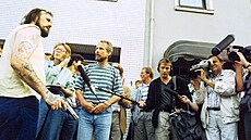 Rösner i Degowski po celou dobu ochotn� poskytovali rozhovory noviná��m a...