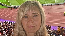 Fotbalová redaktorka Lucie Machá�ová