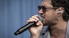 Zp�vák Niall Horan na festivalu Colours of Ostrava