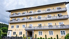 Hotel Zum Hirschen nacházející se v bavorském m�st� Lam nedaleko �eských hranic...