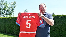 Petr Chaloupek, otec fotbalisty �eské reprezentace a Slavie Praha �t�pána...