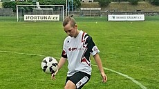 Veronika �erná, fotbalistka Chotusic.