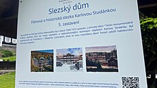 Lázn�mi Karlova Studánka nov� vede stezka, která p�ipomíná filmy a seriály, je�...
