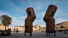 U� 19. ro�ník kulturního festivalu Um�ní ve m�st� zahájili um�lci a socha�i...