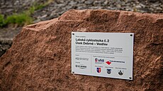 Zahájení stavby kilometrového úseku Labské cyklostezky z Vest�evi do Debrného...