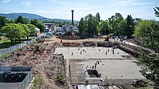 Stavba pavilonu jednodenní pé�e a ortopedického odd�lení ve vrchlabské...