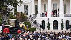 Prezident Donald Trump na setkání s farmá�i v Bílém dom� 27. b�ezna 2026