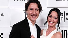 Justin Trudeau a Katy Perry na festivalu Tribeca v New Yorku (8. �ervna 2026)